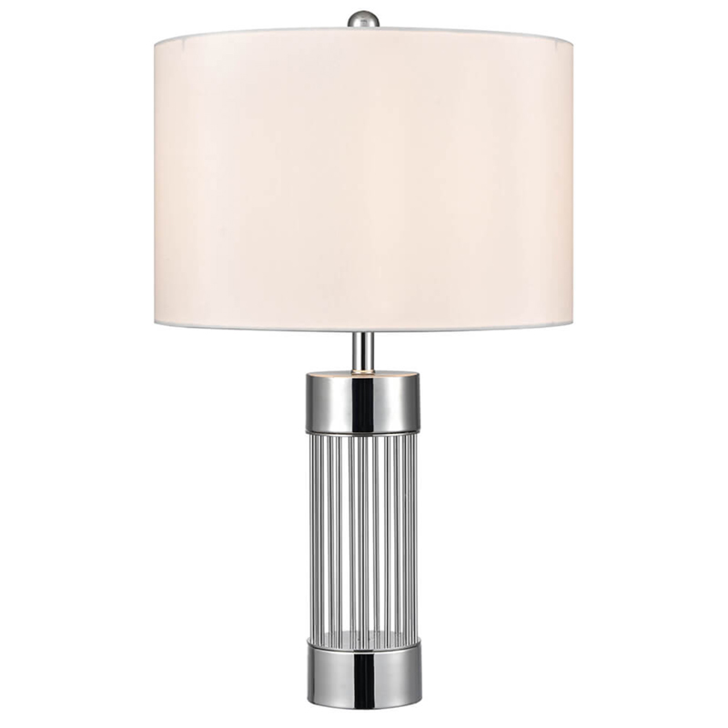 Настольная лампа с Абажуром Серебро MANTRA Table Lamp Белый Хром Настольная лампа с Абажуром Серебро MANTRA Table Lamp Белый Хром в Брянске | Loft Concept