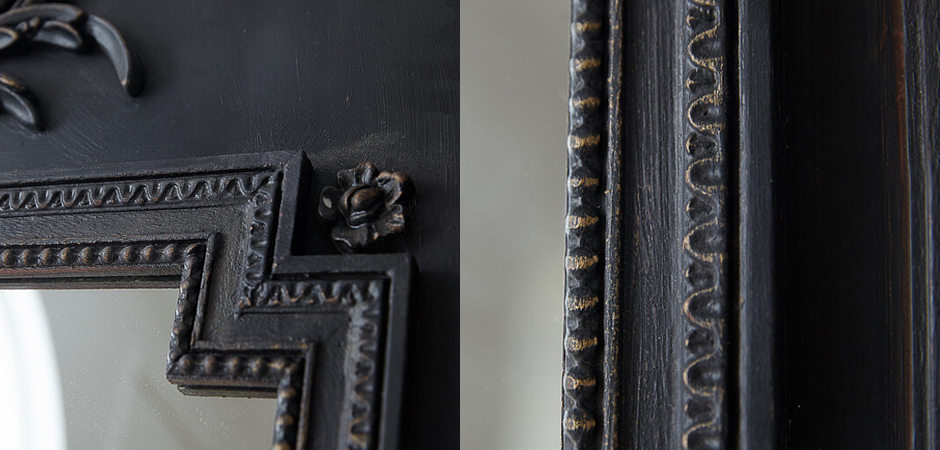 Зеркало Hendrica Mirror Black Зеркало Hendrica Mirror Black - Loft-Concept в Брянске