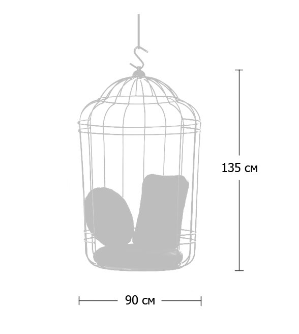 Подвесное кресло "клетка" Swing chair Cage Подвесное кресло "клетка" Swing chair Cage в Брянске