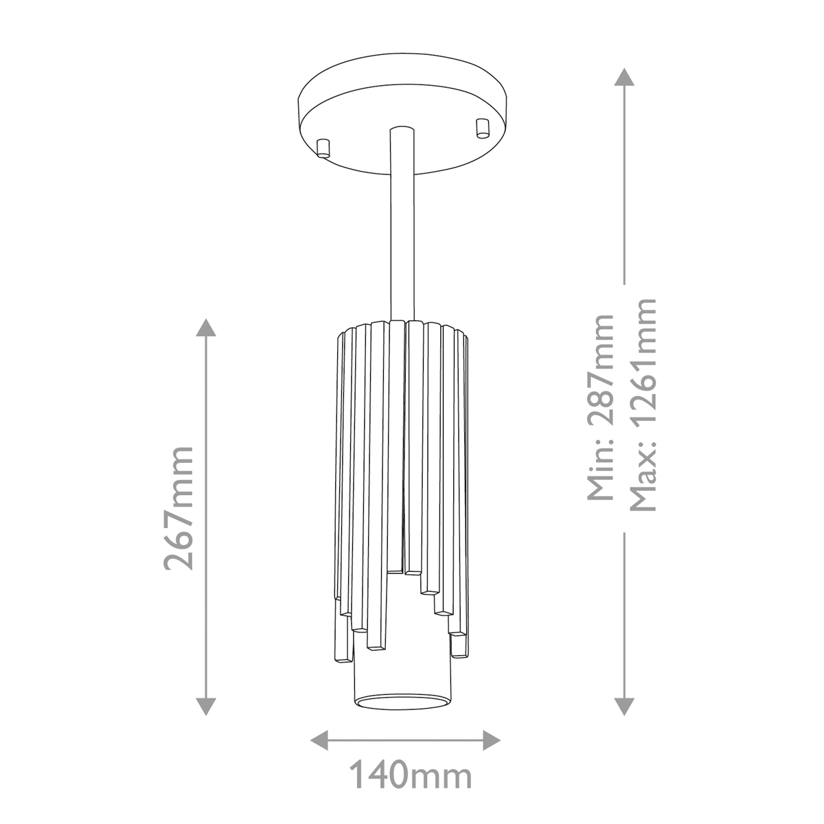 Потолочный светильник латунного цвета с цилиндрическим белым матовым плафоном Elstead Lighting в Брянске