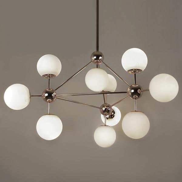 Люстра Modo Chandelier White Glass  в Брянске | Loft Concept 