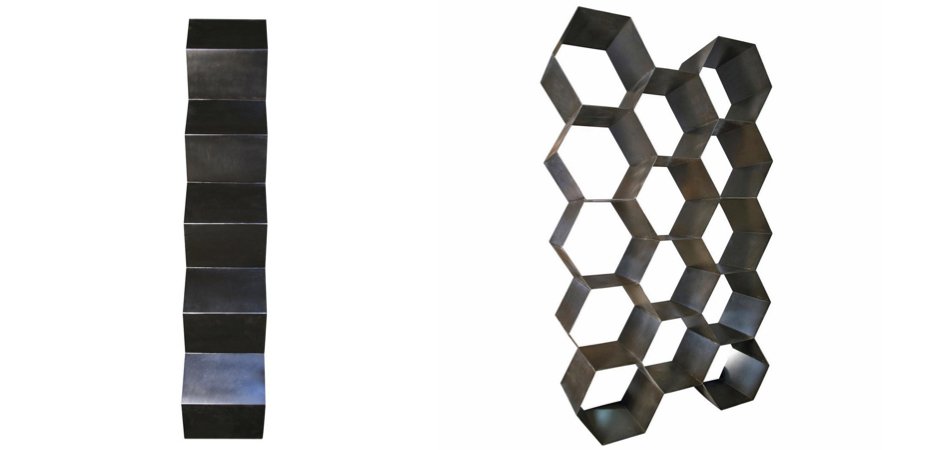 Стеллаж Industrial Loft Metal Honeycomb Стеллаж Industrial Loft Metal Honeycomb - Loft-Concept в Брянске