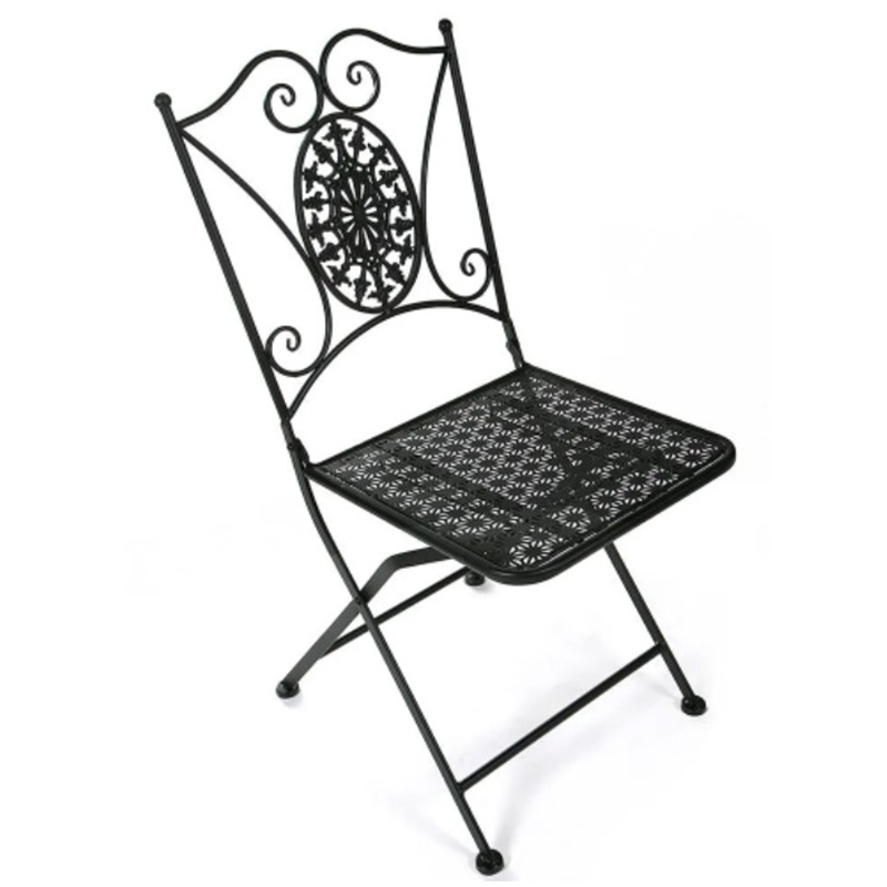 Стул Forged Patterns Eline Black Черный Стул Forged Patterns Eline Black Черный в Брянске | Loft Concept