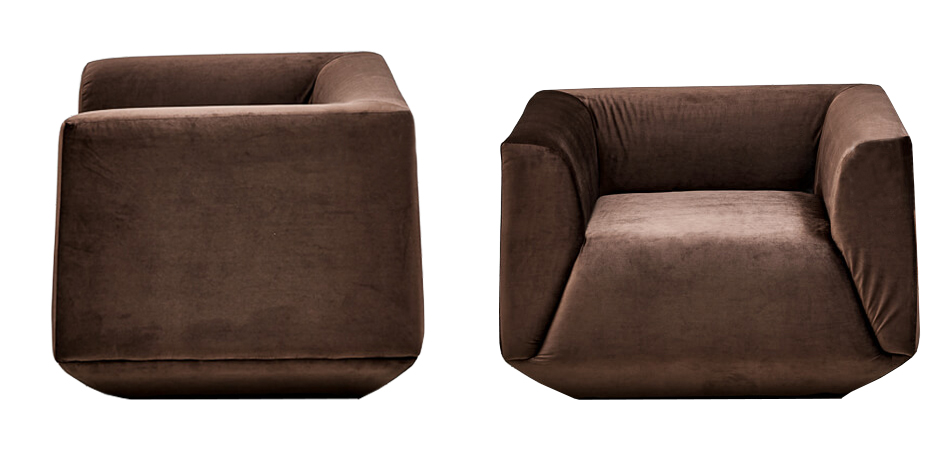 Armchair Cube Brown Большое Кресло Куб Armchair Cube Brown Большое Кресло Куб - Loft-Concept в Брянске