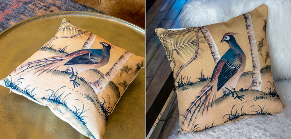 Декоративная подушка Beige and Green Chinoiserie 6 Декоративная подушка Beige and Green Chinoiserie 6 - Loft-Concept в Брянске