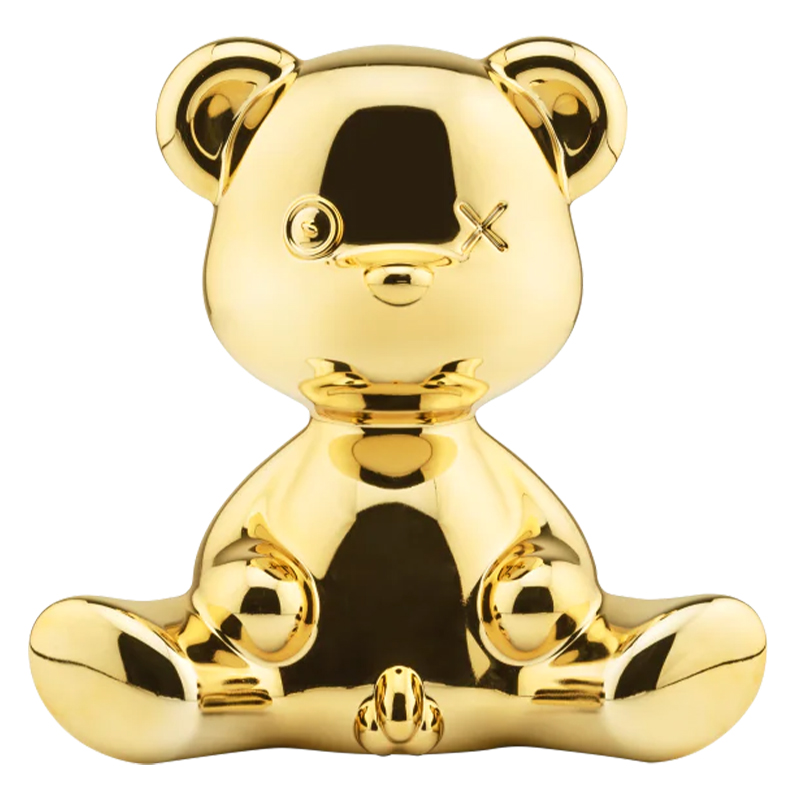 Статуэтка Teddy Boy Metal Finish with Cable Золото Глянцевое золото Статуэтка Teddy Boy Metal Finish with Cable Золото Глянцевое золото в Брянске | Loft Concept