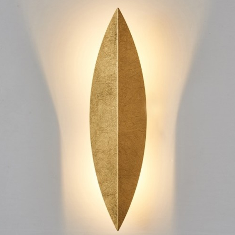 Art Deco Leaf Wall Lamp Gold Золотой Art Deco Leaf Wall Lamp Gold Золотой в Брянске | Loft Concept