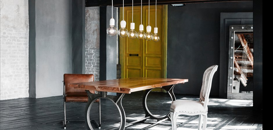 Подвесной светильник BETON RIB Подвесной светильник BETON RIB - Loft-Concept в Брянске