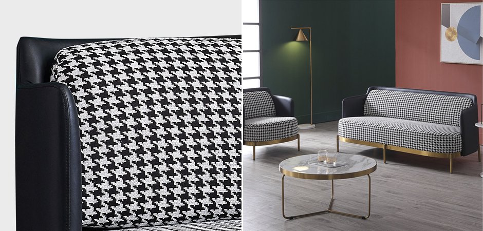 Диван Pied de poule Gray Sofa Диван Pied de poule Gray Sofa - Loft-Concept в Брянске