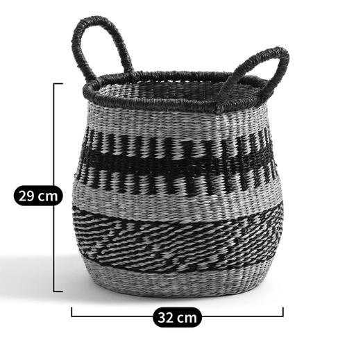 Круглая плетеная корзина Oyana Wicker Basket Круглая плетеная корзина Oyana Wicker Basket в Брянске