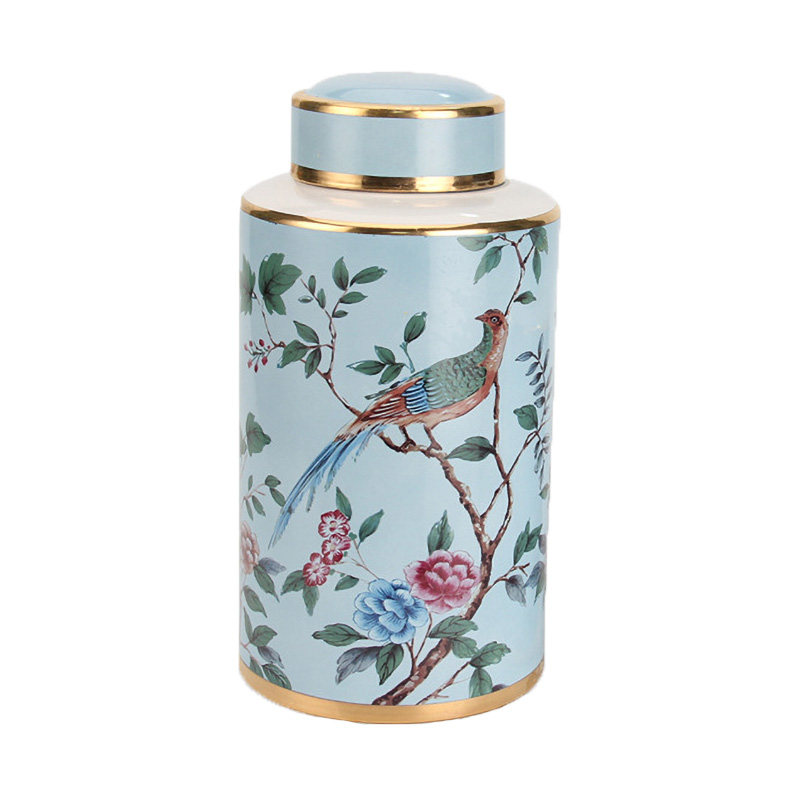 Ваза Garden Blue Vase big Мульти Ваза Garden Blue Vase big Мульти в Брянске | Loft Concept