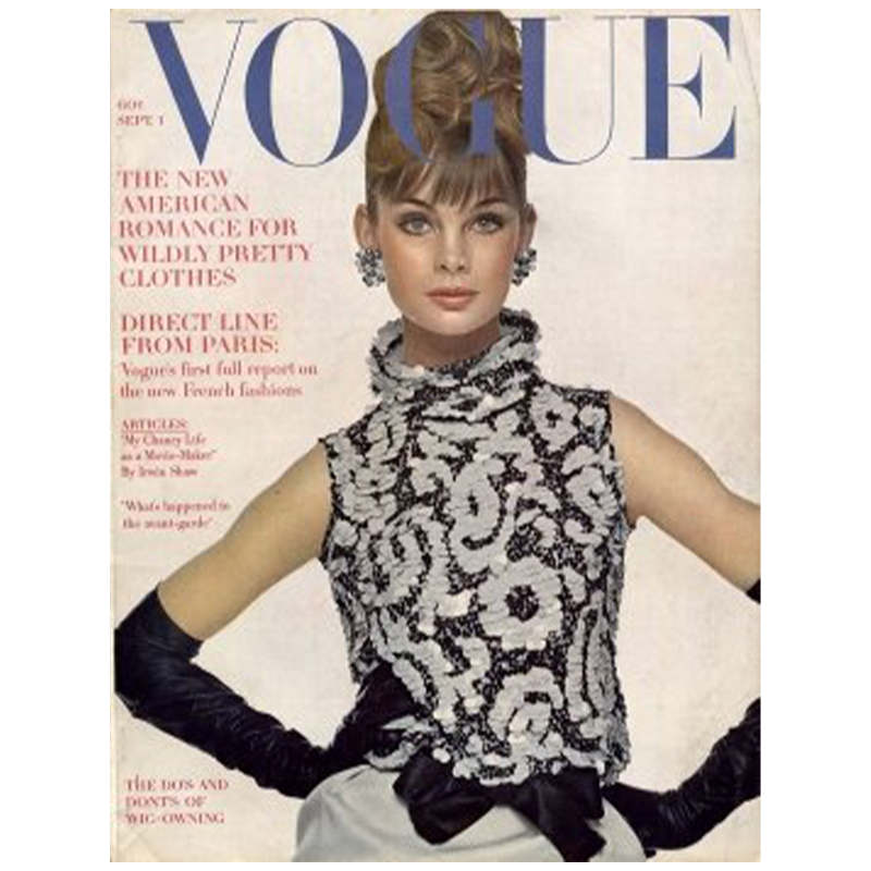 Постер Vogue Cover 1963 September Постер Vogue Cover 1963 September в Брянске | Loft Concept