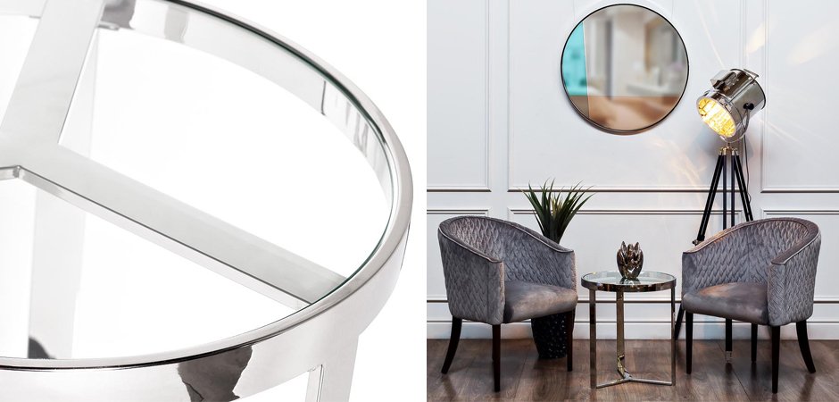 Приставной стол Neoclassic Tee Silver Приставной стол Neoclassic Tee Silver - Loft-Concept в Брянске