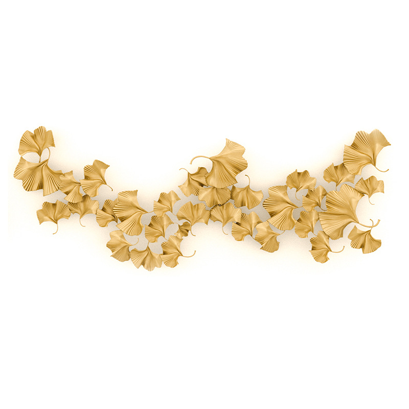 Аксессуар на стену Golden Ginkgo Leaves Золотой Аксессуар на стену Golden Ginkgo Leaves Золотой в Брянске | Loft Concept