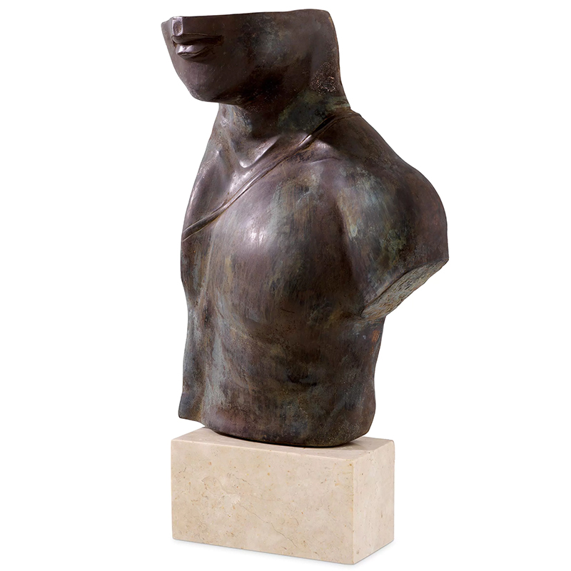 Декоративная статуэтка Eichholtz Torso Artem Бронза Песочный Темная бронза Декоративная статуэтка Eichholtz Torso Artem Бронза Песочный Темная бронза в Брянске | Loft Concept