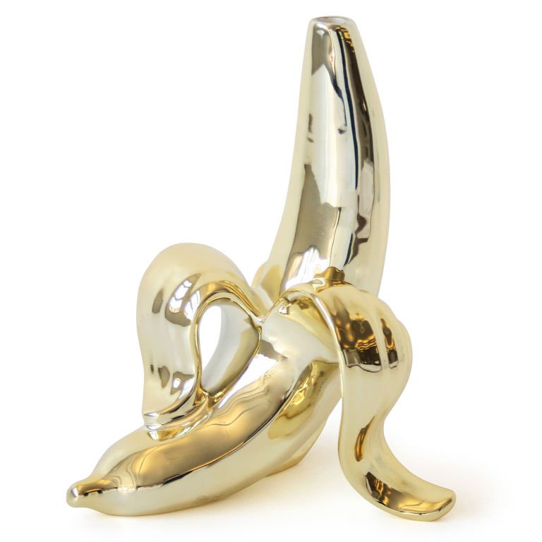 Статуэтка BANANA BUD VASE Глянцевое золото Статуэтка BANANA BUD VASE Глянцевое золото в Брянске | Loft Concept