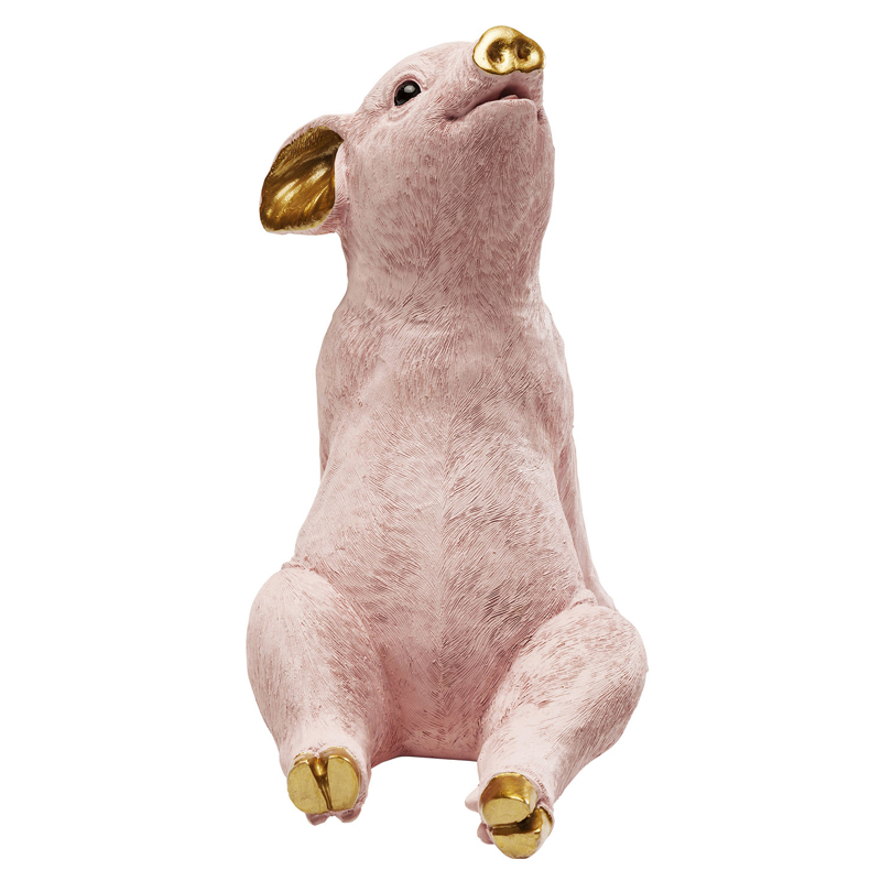 Статуэтка Funny Animals Pig Розовый Золотой Статуэтка Funny Animals Pig Розовый Золотой в Брянске | Loft Concept