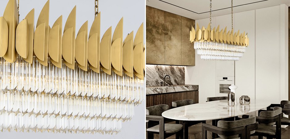 Подвесной светильник KEBO KING CHANDELIER Rectangle Подвесной светильник KEBO KING CHANDELIER Rectangle - Loft-Concept в Брянске