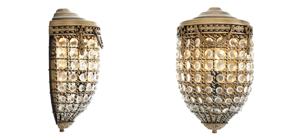 Бра Eichholtz Wall Lamp Emperor Brass - Loft-Concept в Брянске