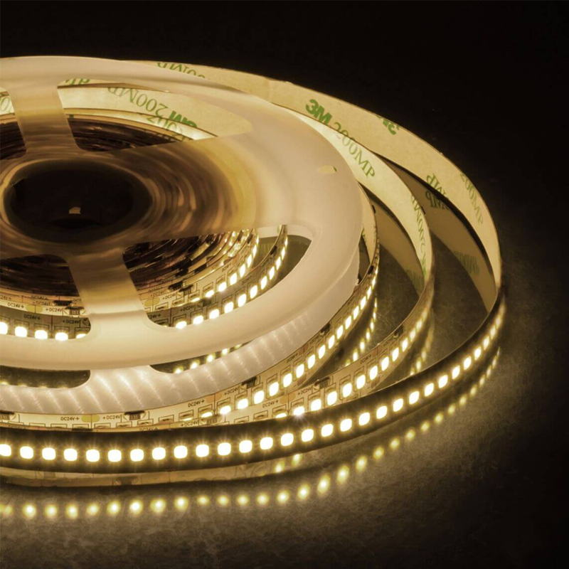 Светодиодная лента 26W/m 240Led/m 2835SMD теплый белый Белый Светодиодная лента 26W/m 240Led/m 2835SMD теплый белый Белый в Брянске | Loft Concept