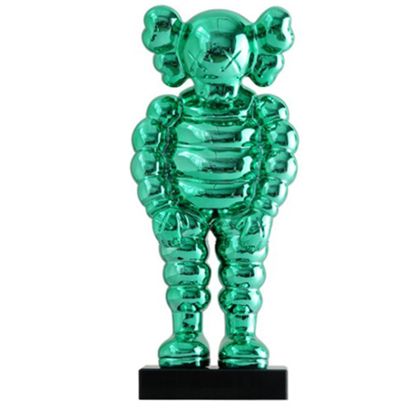 Статуэтка KAWS Bowed Down Green on stand Зеленый Статуэтка KAWS Bowed Down Green on stand Зеленый в Брянске | Loft Concept