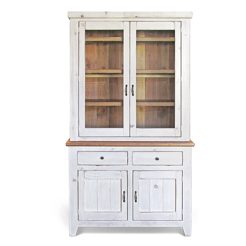 Шкаф Lettera Provence HARMONIE Glass Door Белый Древесина Шкаф Lettera Provence HARMONIE Glass Door Белый Древесина в Брянске | Loft Concept