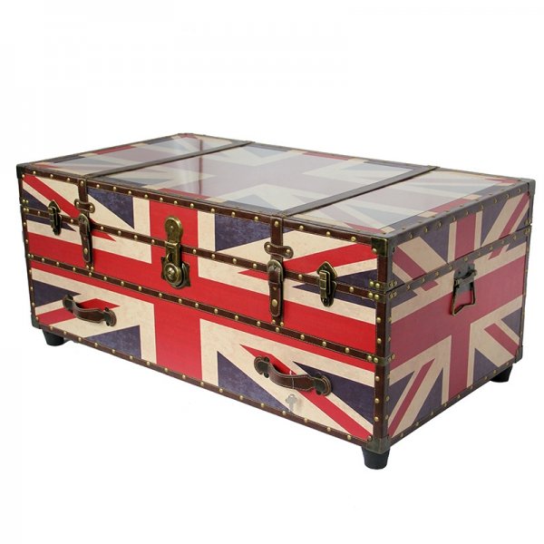 Сундук Union Jack Traveler Style  в Брянске | Loft Concept 