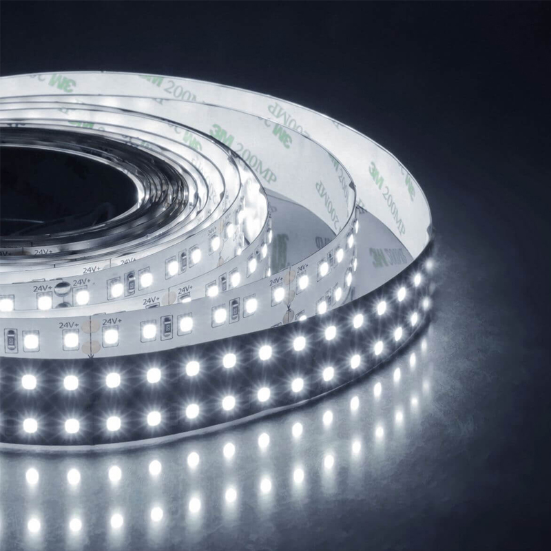 Светодиодная лента 38W/m 240Led/m 2835SMD холодный белый Белый Светодиодная лента 38W/m 240Led/m 2835SMD холодный белый Белый в Брянске | Loft Concept