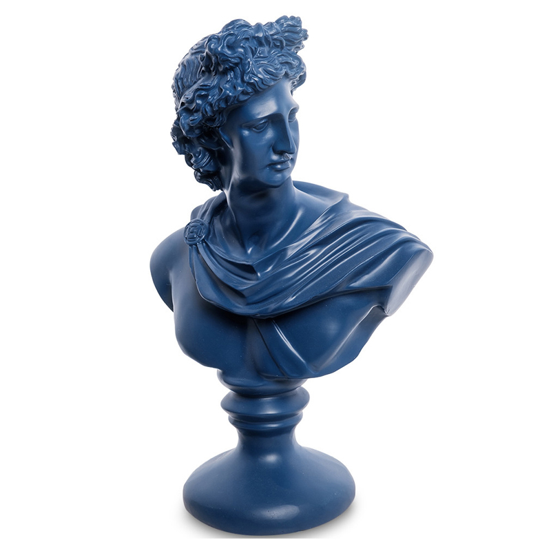 Статуэтка Bust David blue Синий в Брянске | Loft Concept 