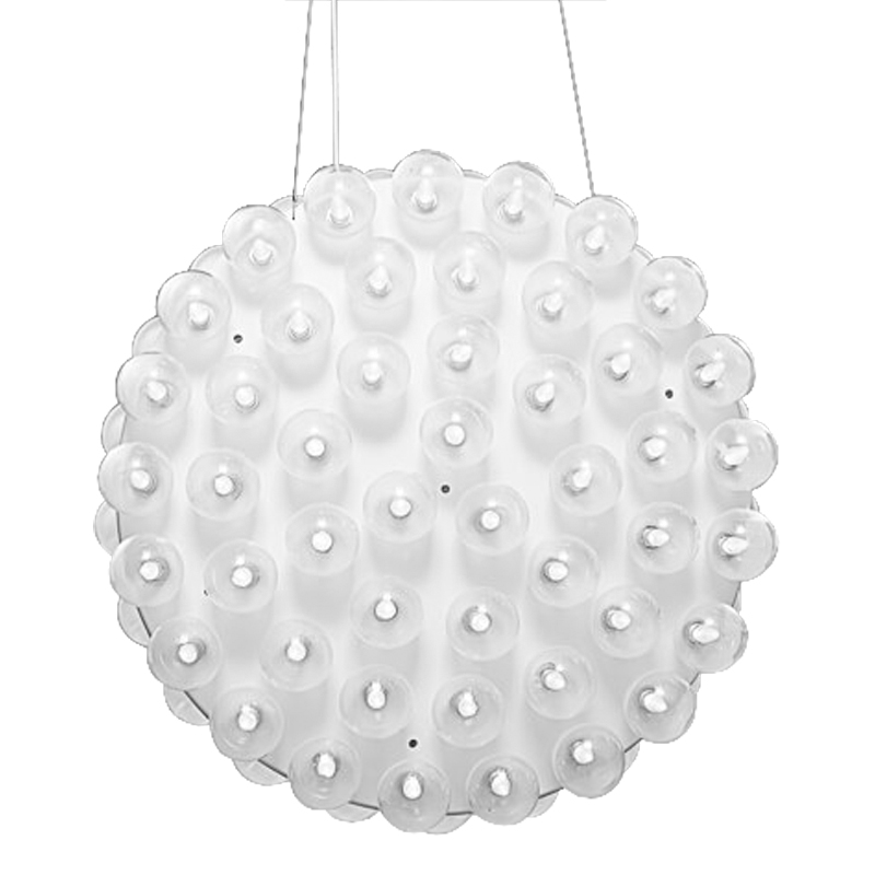 Люстра Gabrielle Circle Chandeliers Белый Прозрачный Люстра Gabrielle Circle Chandeliers Белый Прозрачный в Брянске | Loft Concept