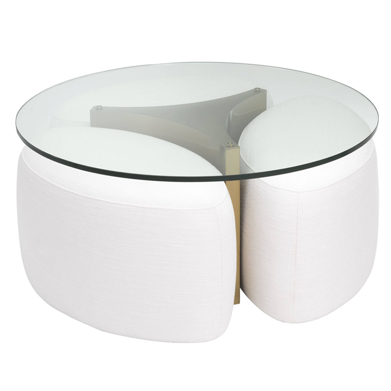 Кофейный стол Eichholtz Coffee Table Modus brass Белый Прозрачный Латунь Античная полированная Кофейный стол Eichholtz Coffee Table Modus brass Белый Прозрачный Латунь Античная полированная в Брянске | Loft Concept