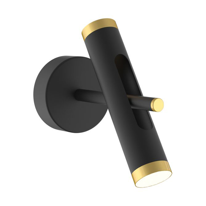 Бра Rainer Sconce black Черный Золотой Бра Rainer Sconce black Черный Золотой в Брянске | Loft Concept