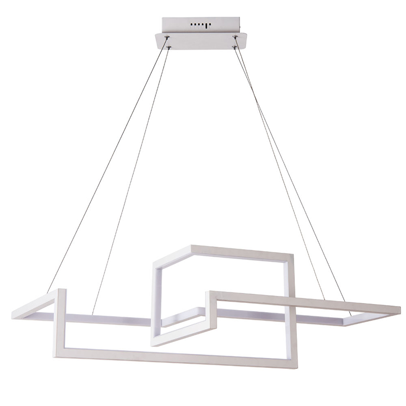 Люстра Esther Geometric White Chandelier II Белый Люстра Esther Geometric White Chandelier II Белый в Брянске | Loft Concept