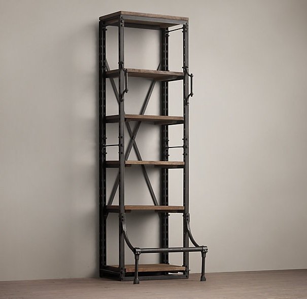 Стеллаж Vintage Iron Stella Стеллаж Vintage Iron Stella в Брянске | Loft Concept