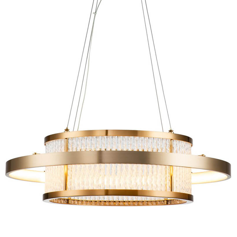 Люстра Liadan Glass Tubes Chandelier Латунь Прозрачное Стекло Люстра Liadan Glass Tubes Chandelier Латунь Прозрачное Стекло в Брянске | Loft Concept