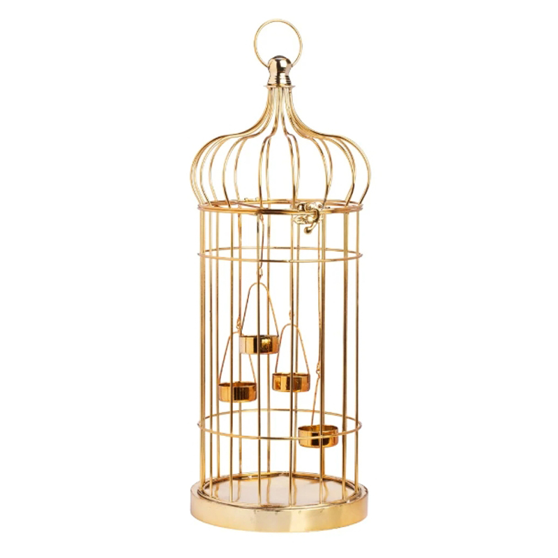 Подсвечник Cage Золотой Подсвечник Cage Золотой в Брянске | Loft Concept