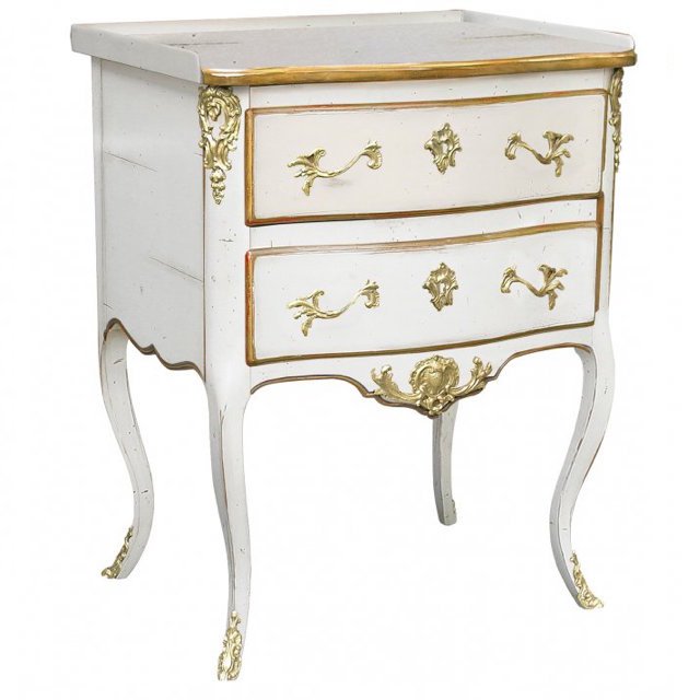Комод L.XV CHEST OF DRAWERS White Бронза Белый в Брянске | Loft Concept 