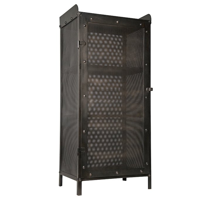 Буфет Industrial Loft Dark Metal Tall Cabinet Черный Буфет Industrial Loft Dark Metal Tall Cabinet Черный в Брянске | Loft Concept