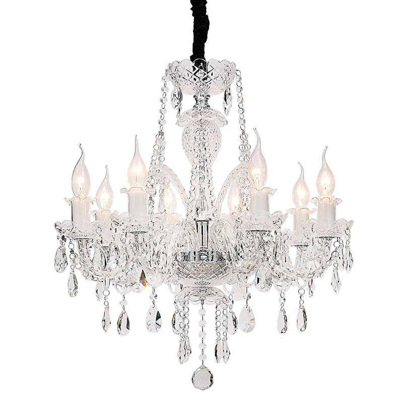 Люстра Markel Chandelier 57 Хром Прозрачный Люстра Markel Chandelier 57 Хром Прозрачный в Брянске | Loft Concept