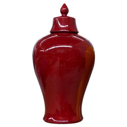 Ваза с крышкой Red Water-glass Красный Ваза с крышкой Red Water-glass Красный в Брянске | Loft Concept