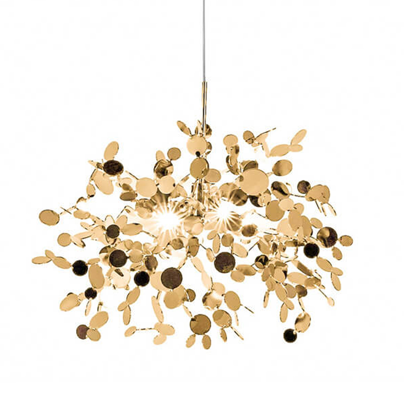 Люстра Terzani Argent Suspension Gold Pendant Lamp 40 Золотой Люстра Terzani Argent Suspension Gold Pendant Lamp 40 Золотой в Брянске | Loft Concept