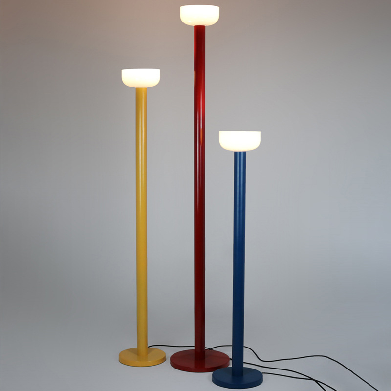 Торшер светодиодный Colored Tube Красный Синий Желтый Торшер светодиодный Colored Tube Красный Синий Желтый в Брянске | Loft Concept