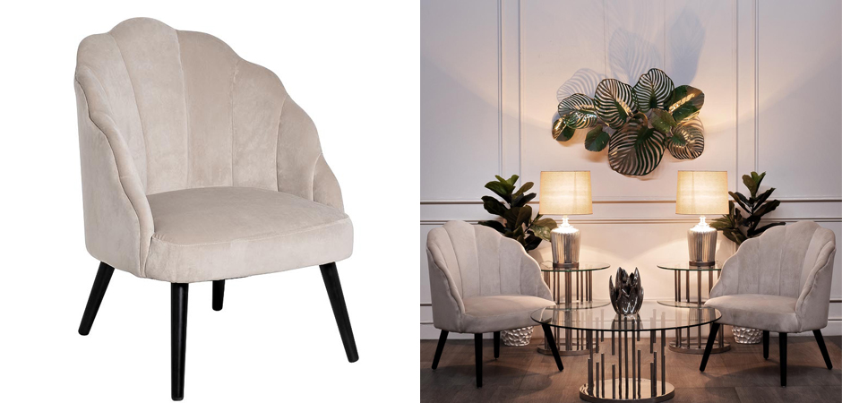 Кресло FolioFlower Armchair beige Кресло FolioFlower Armchair beige - Loft-Concept в Брянске