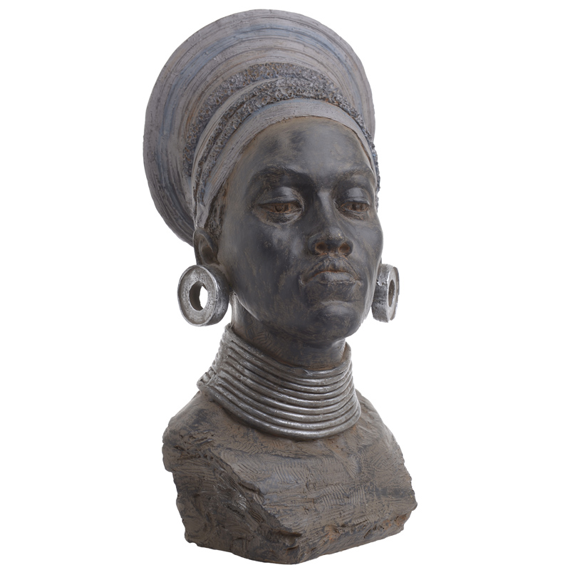 Статуэтка African Woman 2 Бежево-серый Статуэтка African Woman 2 Бежево-серый в Брянске | Loft Concept
