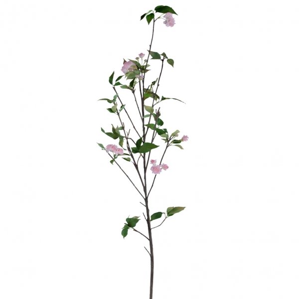 Декоративный искусственный цветок Blooming Tree Зеленый Белый Розовый Декоративный искусственный цветок Blooming Tree Зеленый Белый Розовый в Брянске | Loft Concept