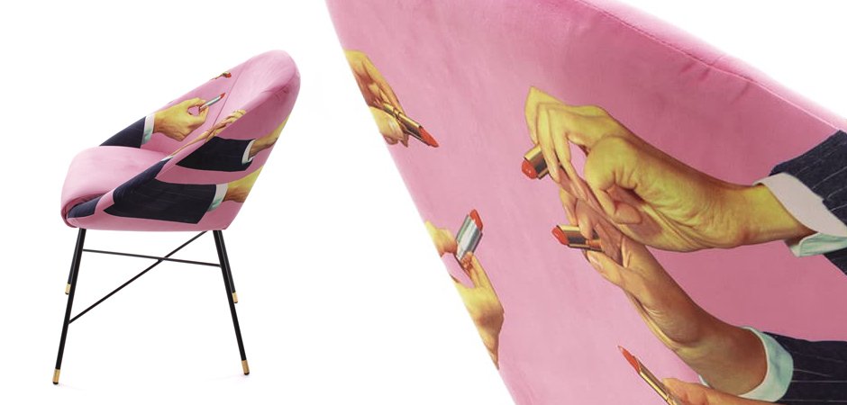 Кресло Seletti Padded Chair Lipsticks Pink Кресло Seletti Padded Chair Lipsticks Pink - Loft-Concept в Брянске