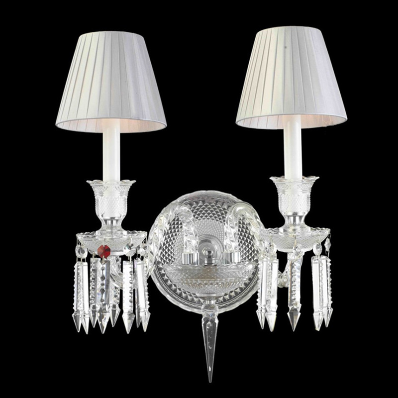 Бра BACCARAT Solstice Comete Wall Lamp 2 Прозрачное Стекло Бра BACCARAT Solstice Comete Wall Lamp 2 Прозрачное Стекло в Брянске | Loft Concept