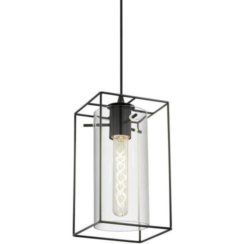 Подвесной светильник Loft Industrial Ortogonal Pendant Clear Glass Черный Прозрачное Стекло Подвесной светильник Loft Industrial Ortogonal Pendant Clear Glass Черный Прозрачное Стекло в Брянске | Loft Concept