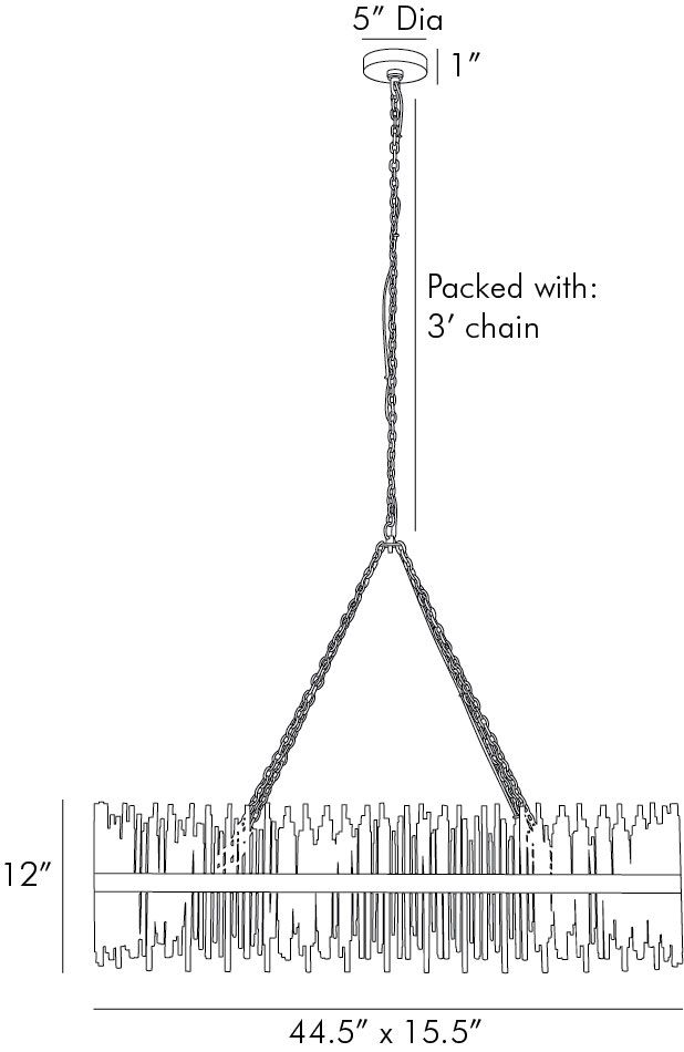 Люстра Arteriors PRESCOTT OVAL CHANDELIER Люстра Arteriors PRESCOTT OVAL CHANDELIER в Брянске