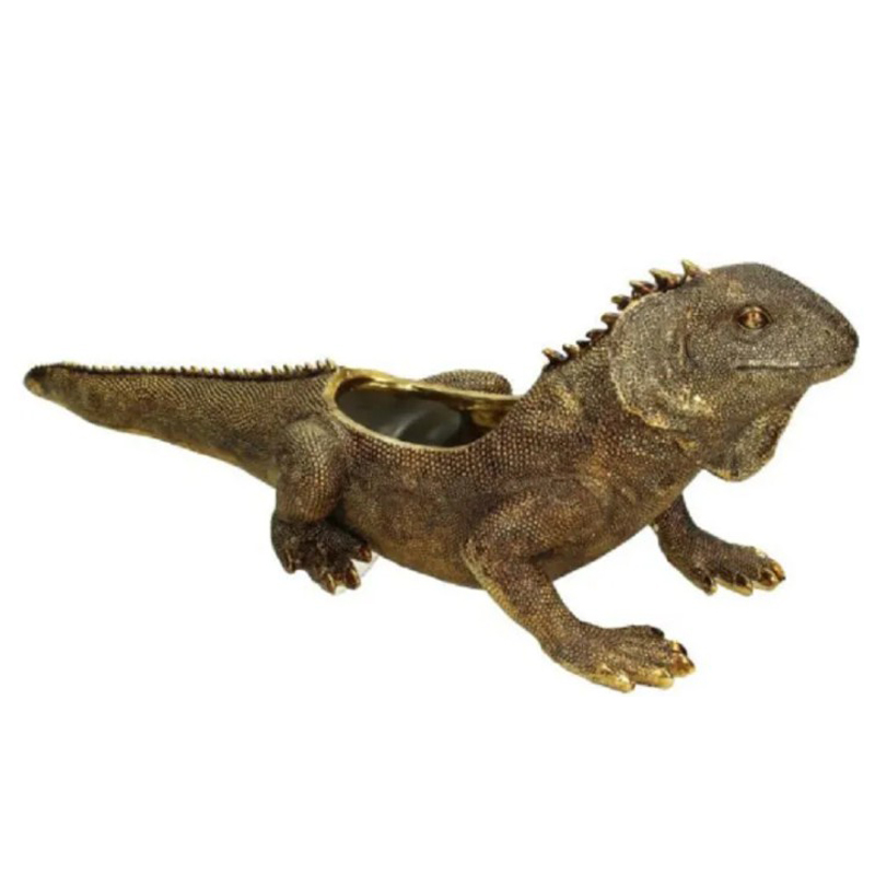 Кашпо Игуана Lizard Vase Бронза Кашпо Игуана Lizard Vase Бронза в Брянске | Loft Concept